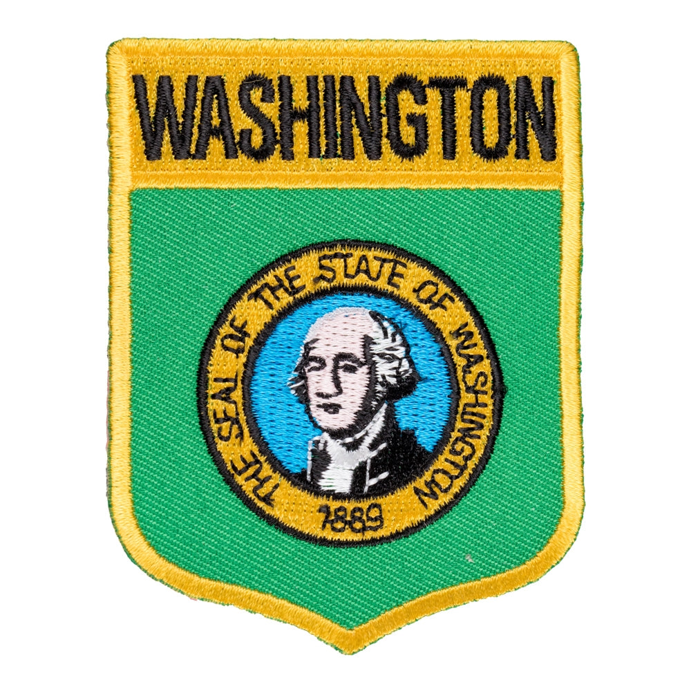 Washington State Flag Shield Patch, United States of America Patches — product image