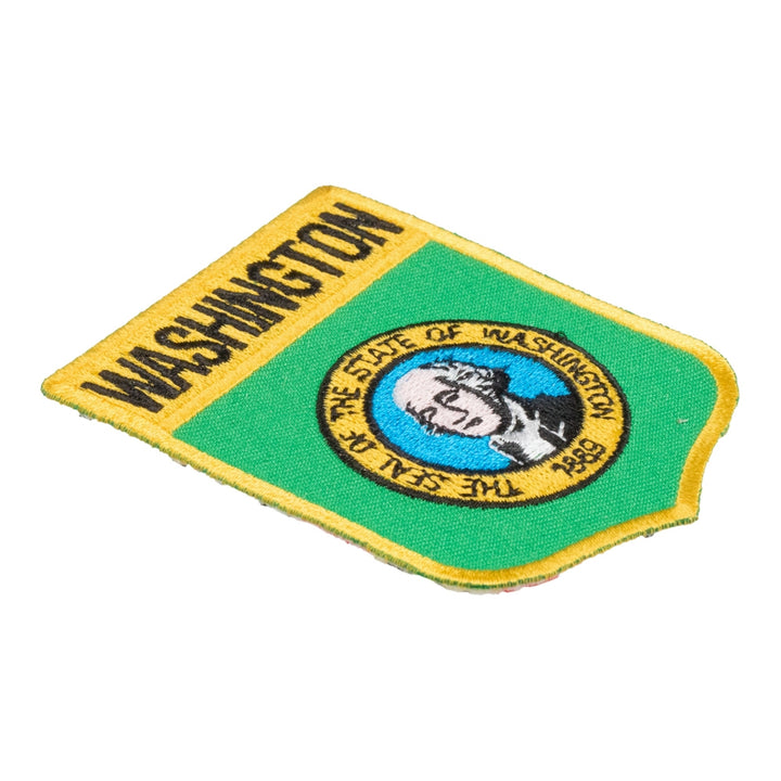 Washington State Flag Shield Patch, United States of America Patches — detail view 1