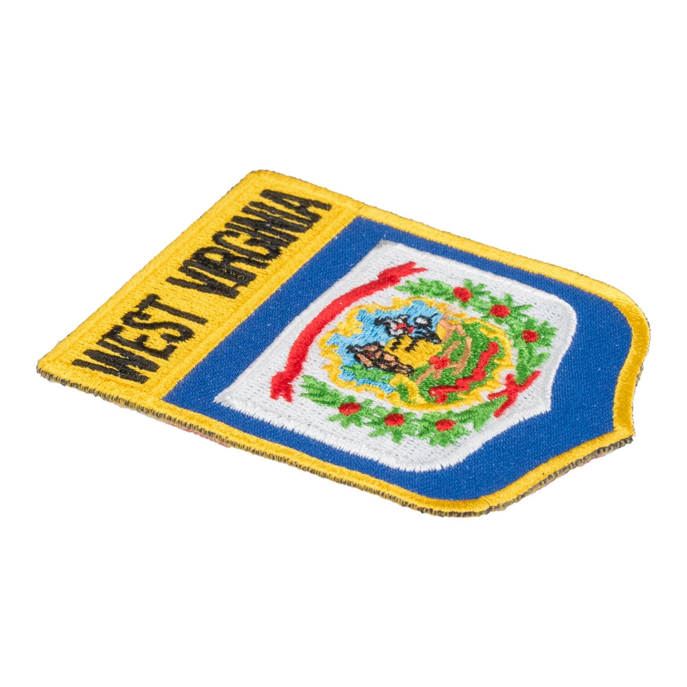 West Virginia State Flag Shield Patch, United States of America Patches — detail view 1