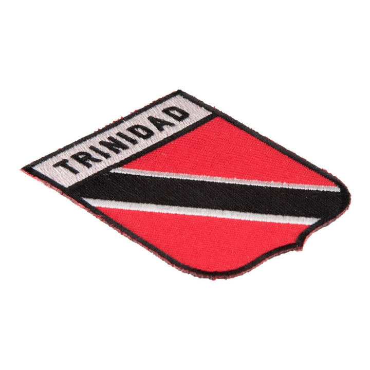 Trinidad Country Flag Shield Patch, Latin America Flag Patches — detail view 1