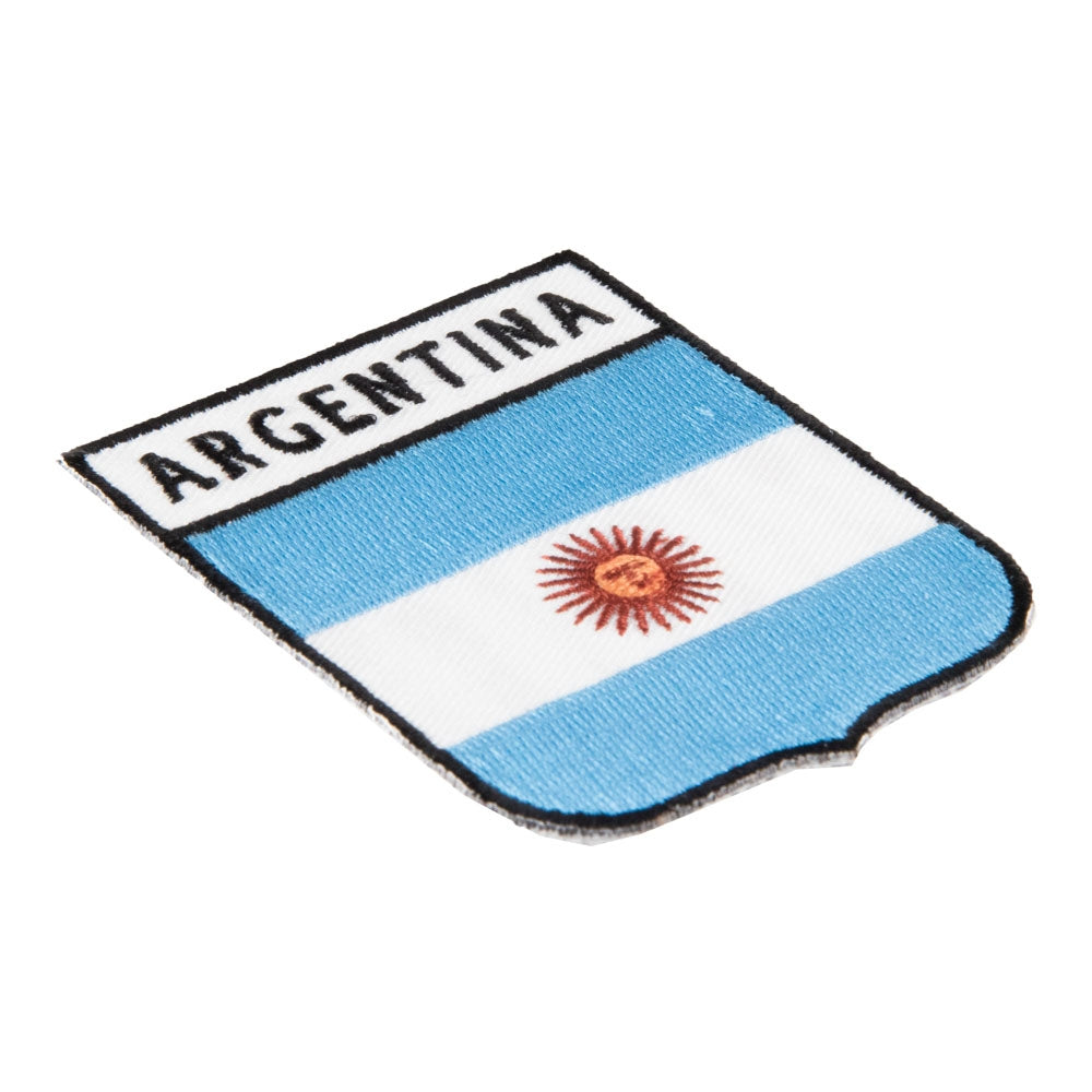 Argentina Country Flag Shield Patch, South America Flag Patches — detail view 1