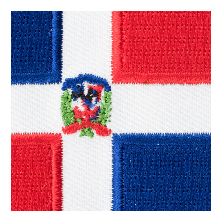 Dominican Republic Flag Shield Patch, Latin America Flag Patches — detail view 1