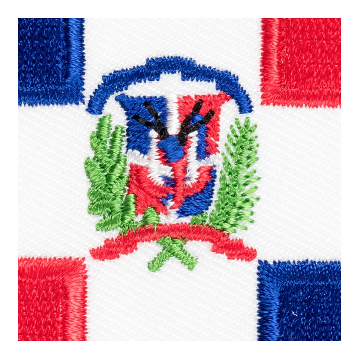 Republica Dominicana Flag Shield Patch, Latin America Flag Patches — detail view 2