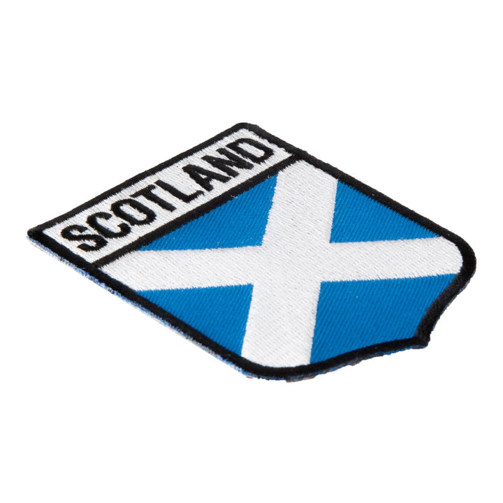 Scotland Flag Shield Patch, European Country Flag Patches — detail view 2