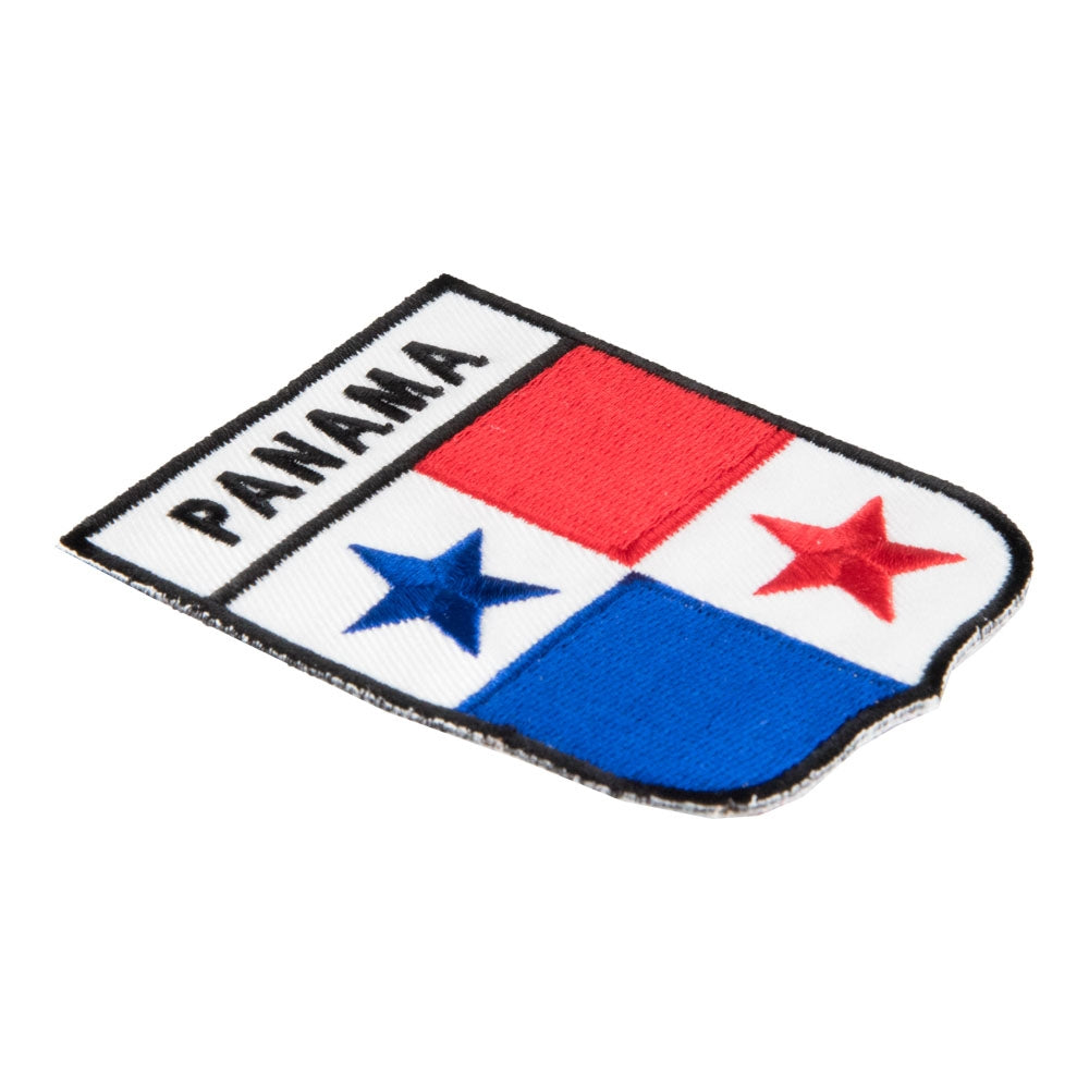 Panama Flag Shield Patch, Latin America Flag Patches — detail view 1