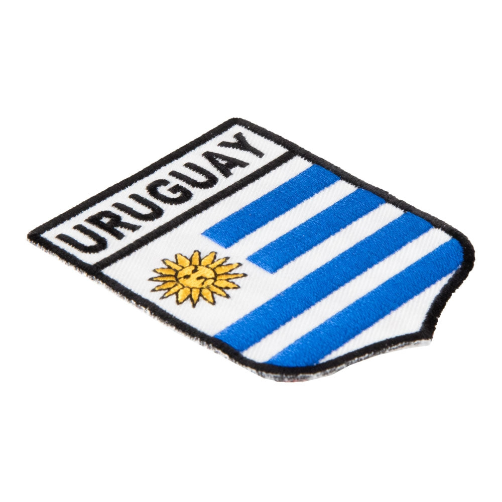 Uruguay Flag Shield Patch, South American Country Flag Patches — detail view 2
