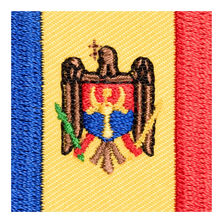 Moldova Flag Shield Patch, European Country Flag Patches — detail view 2