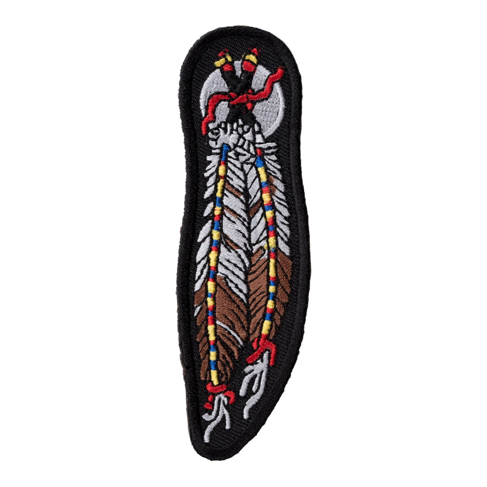 Indian Feather Left Patch, Native American Patches — product image
