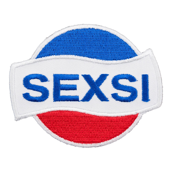 Sexsi Red White &amp; Blue Patch, Biker Sayings Patches — product image