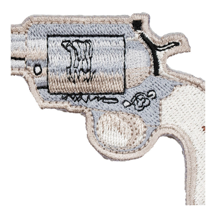Western Style Revolver Left Gun Patch, Gun Patches — detail view 2