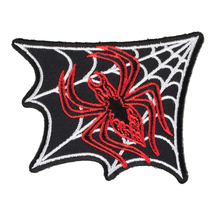 Red Spider &amp; Corner Web Patch, Spider Patches — product image
