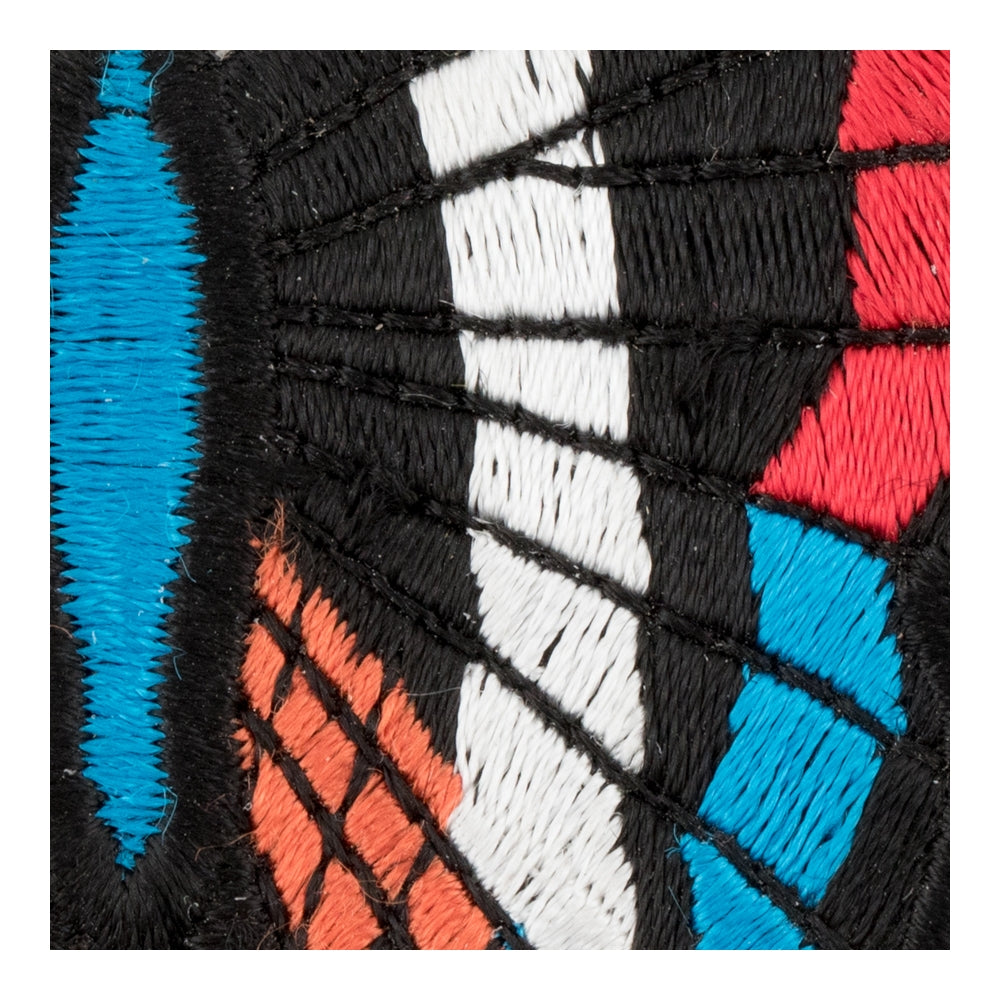 Red, White &amp; Blue Butterfly Patch, Butterfly Patches — detail view 1
