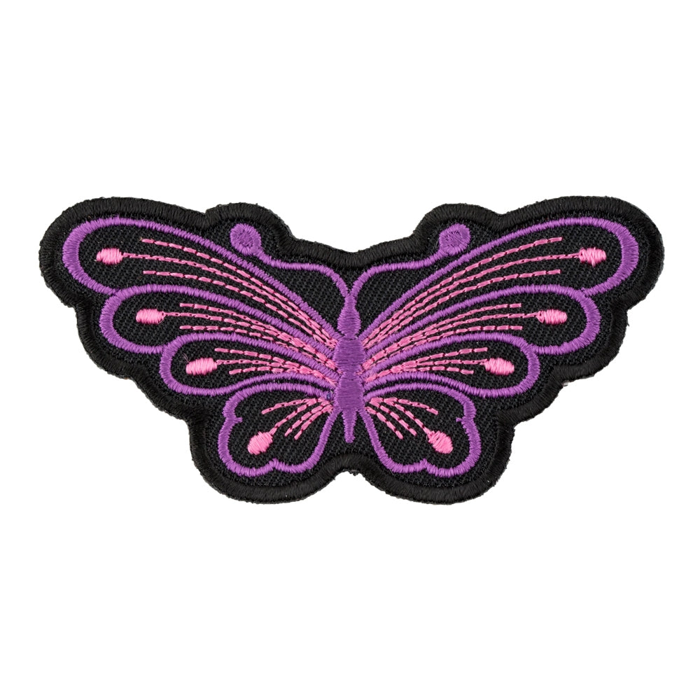 Purple & Pink Butterfly Patch, Butterfly Patches — product image