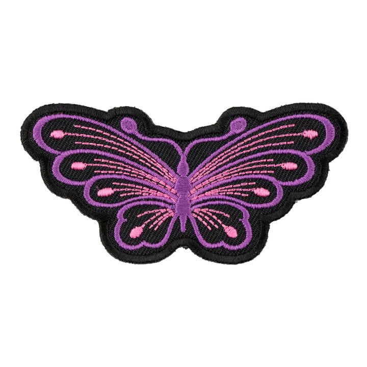 Purple &amp; Pink Butterfly Patch, Butterfly Patches — product image