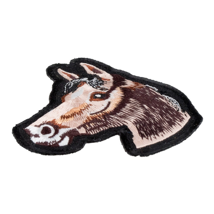 Brown &amp; Tan Horse Patch, Horse Patches — detail view 1