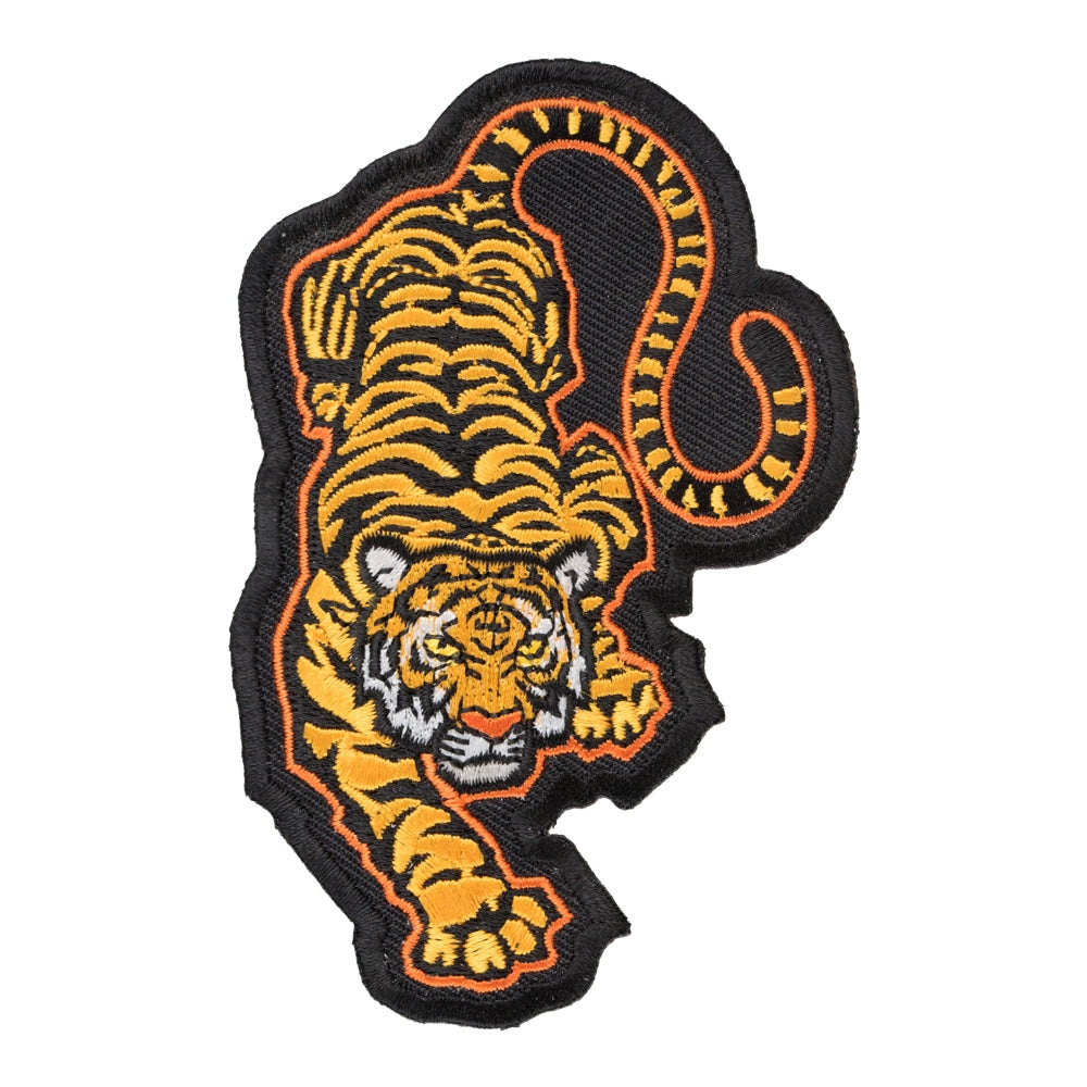 Walking Chinese Tiger Patch, Tiger & Animal Patches — product image