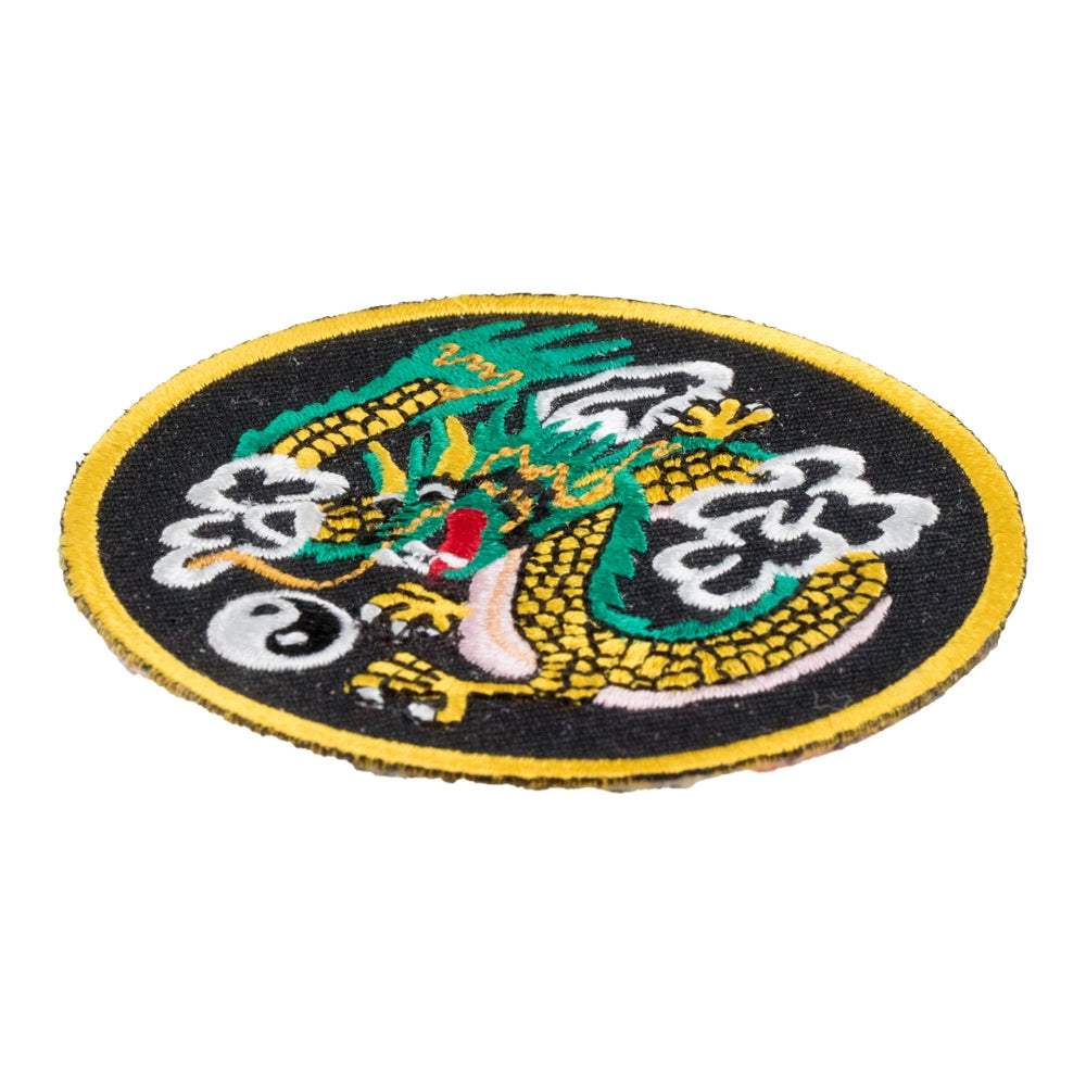 Dragon &amp; Yin Yang Patch, Chinese Dragon Patches — detail view 1