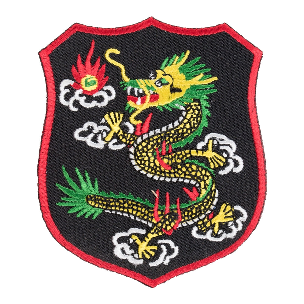 Chinese Dragon Shield Patch, Chinese Dragon Patches — product image