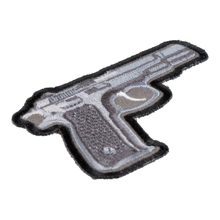 Handgun Grey Patch, Guns &amp; Weaponry Patches — detail view 1