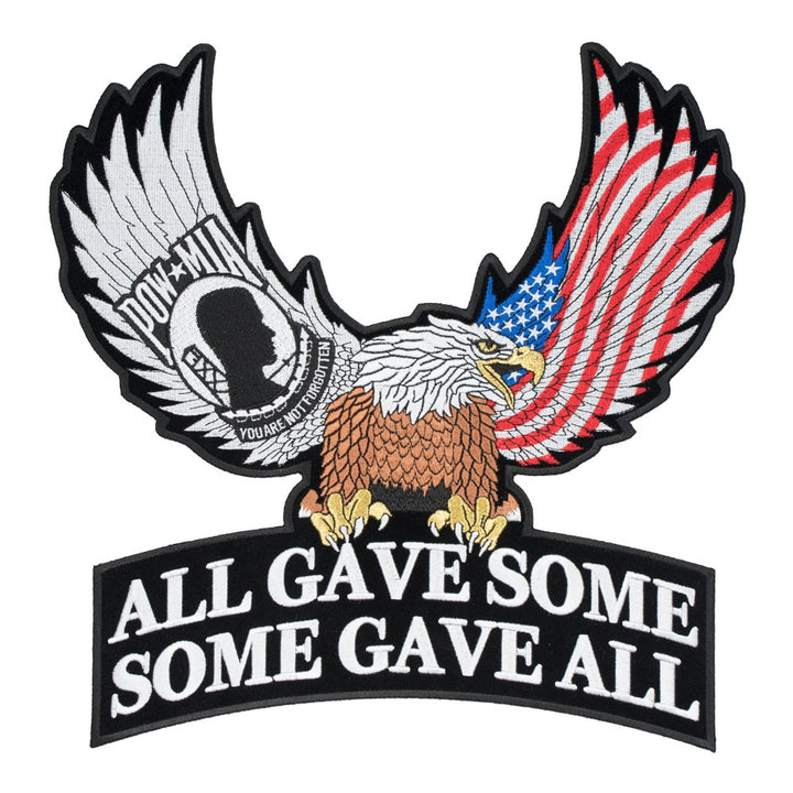 American Eagle &amp; POW Wings Patch, Large Size — product image