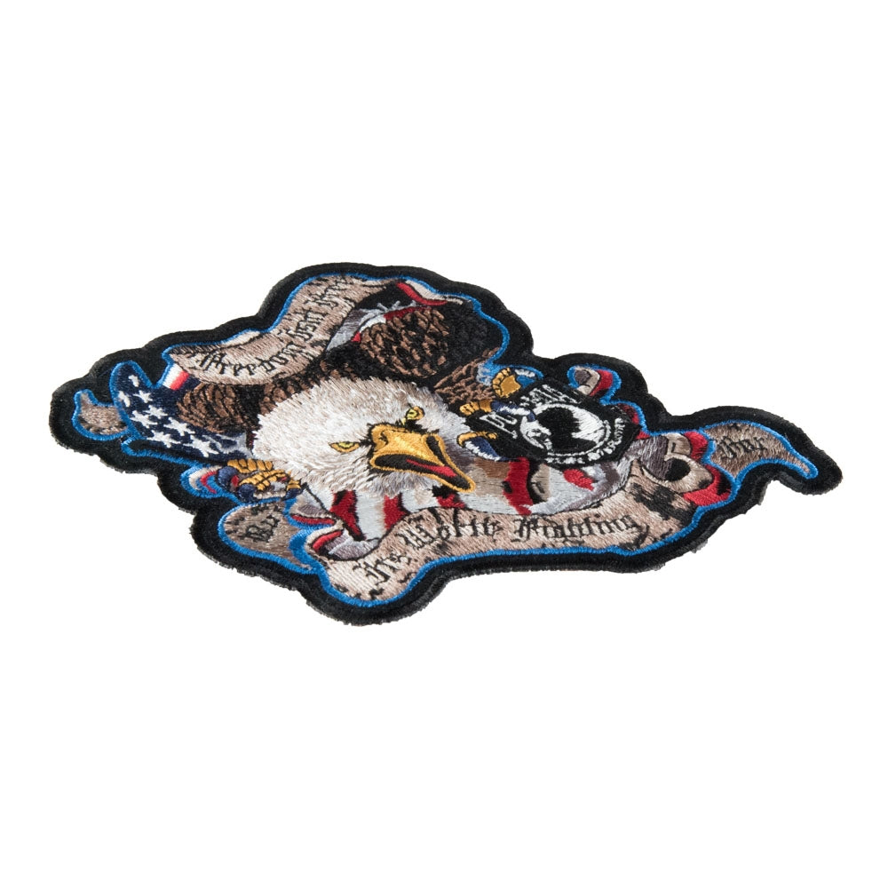 Freedom Isn't Free POW Eagle Patch, Small Size — detail view 1