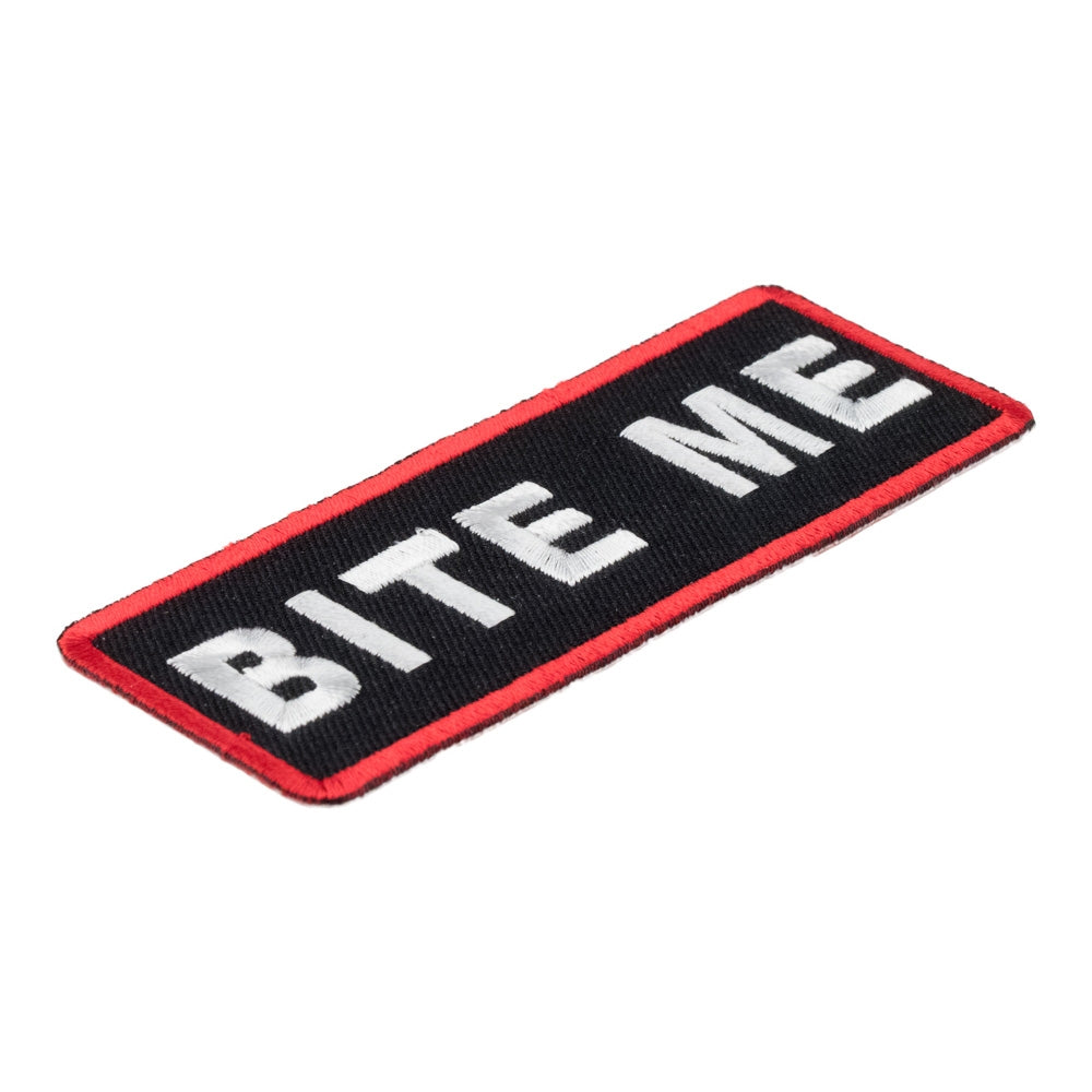 Bite Me Patch, Funny Sayings Patches — detail view 1