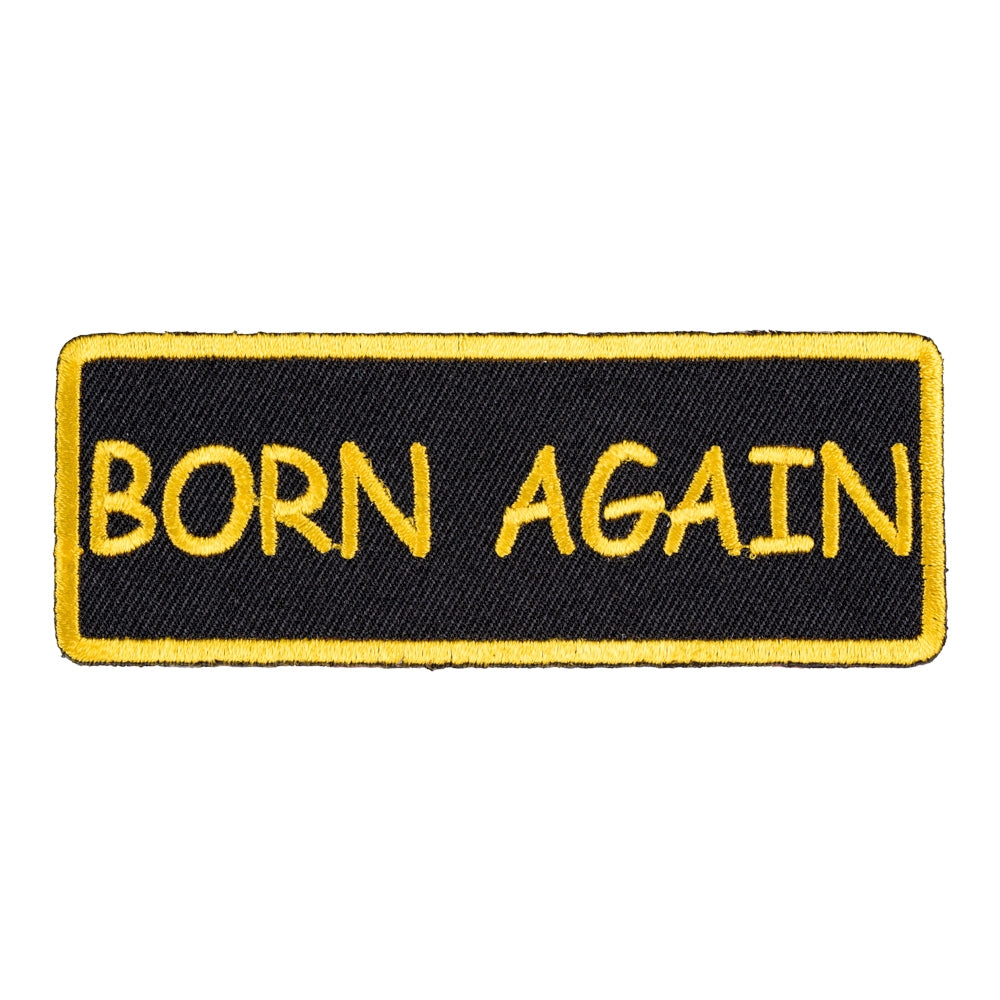Born Again Patch, Religious Sayings Patches — product image