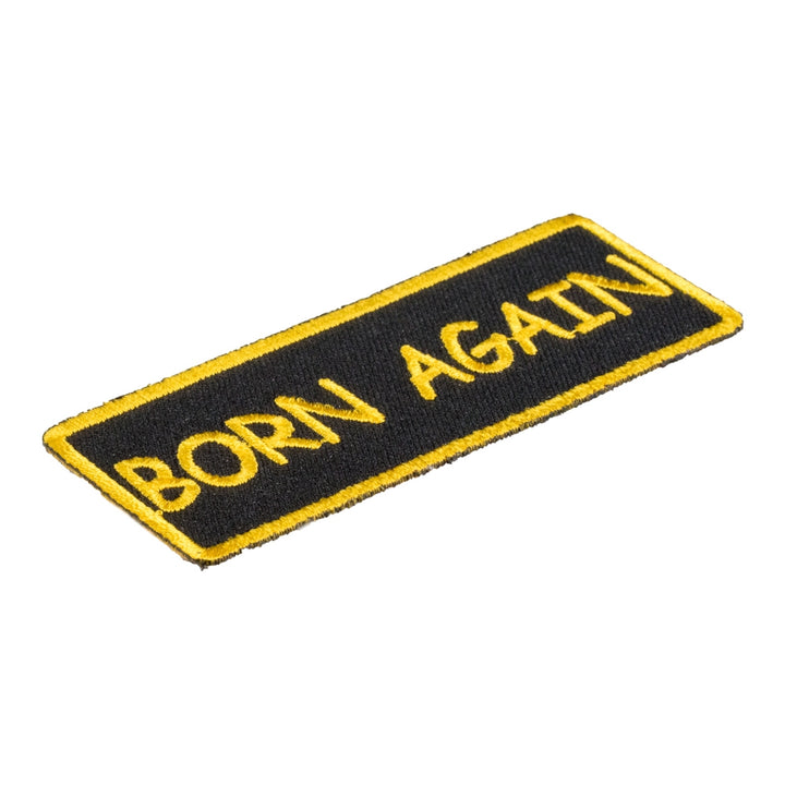 Born Again Patch, Religious Sayings Patches — detail view 1