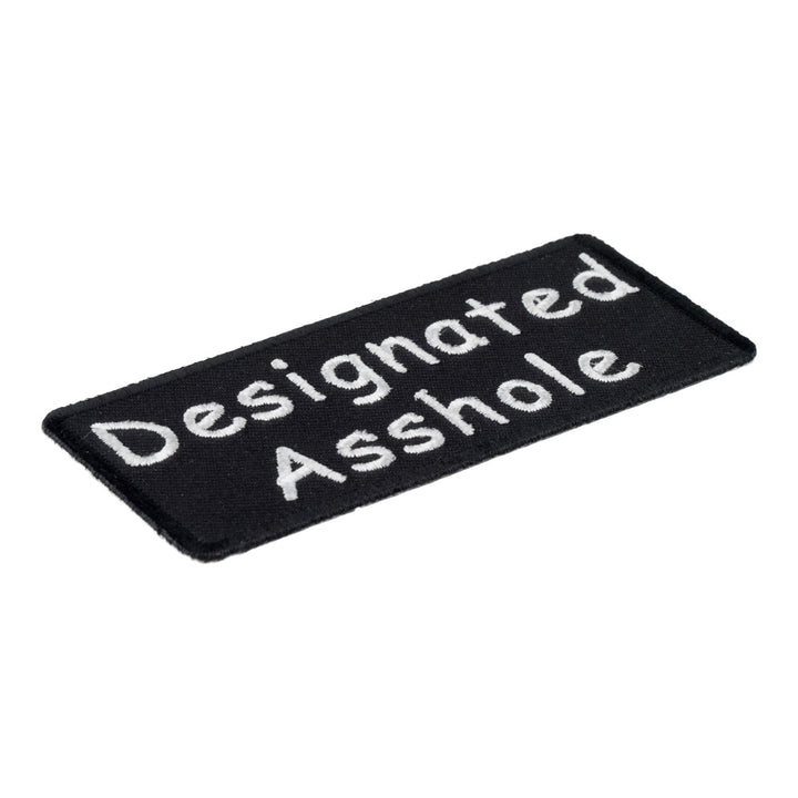 Designated Asshole Patch, Funny Biker Patches — detail view 2