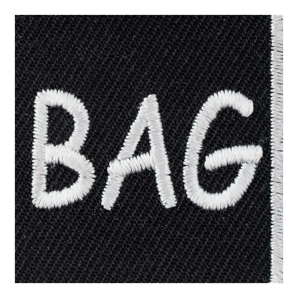 Douche Bag Patch, Funny Biker Patches — detail view 2