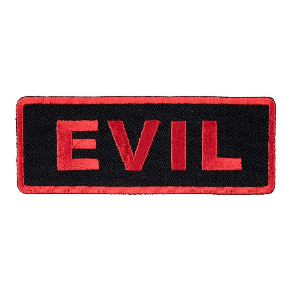 Evil Red & Black Patch, Funny Sayings Patches — product image