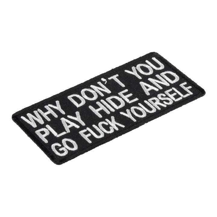 Play Hide &amp; Go Fuck Yourself Patch, Vulgar Patches — detail view 1