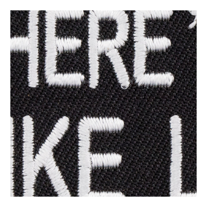 No Life Like Low Life Patch, Funny Sayings Patches — detail view 2