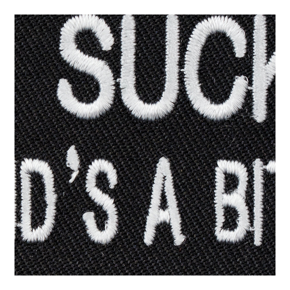 My Job Sucks Patch, Funny Sayings Patches — detail view 2