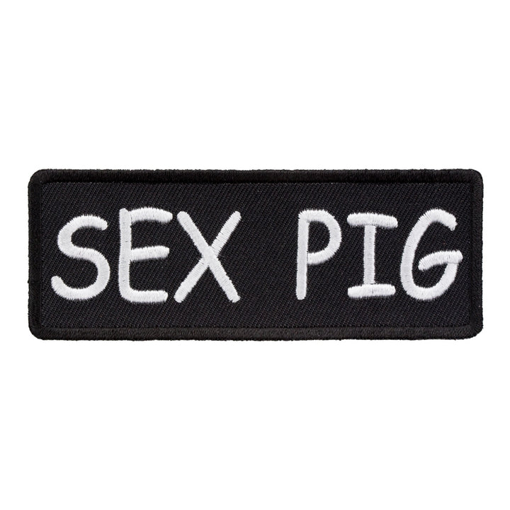 Sex Pig Patch, Funny Sayings Patches — product image