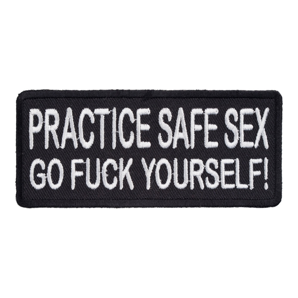 Practice Safe Sex Patch, Vulgar &amp; Funny Patches — product image