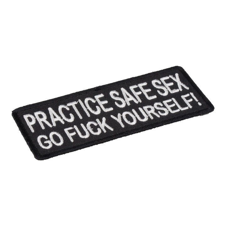 Practice Safe Sex Patch, Vulgar &amp; Funny Patches — detail view 1