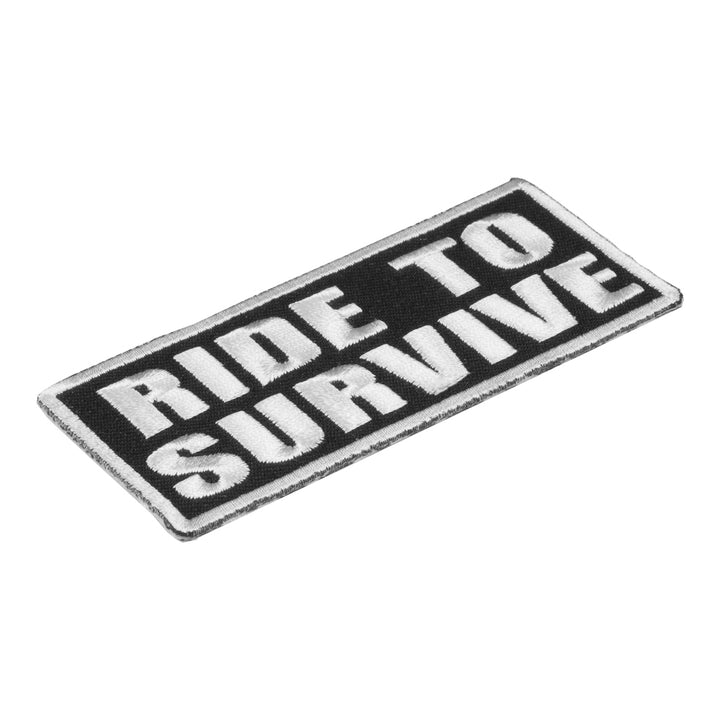 Ride To Survive Patch, Biker Sayings Patches — detail view 1