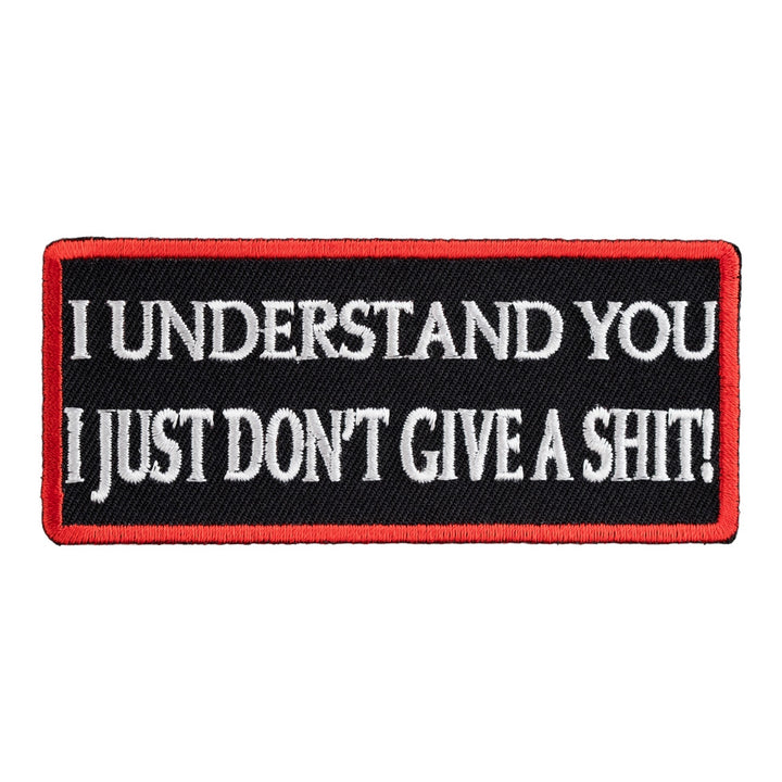 I Understand You Patch, Funny Sayings Patches — product image