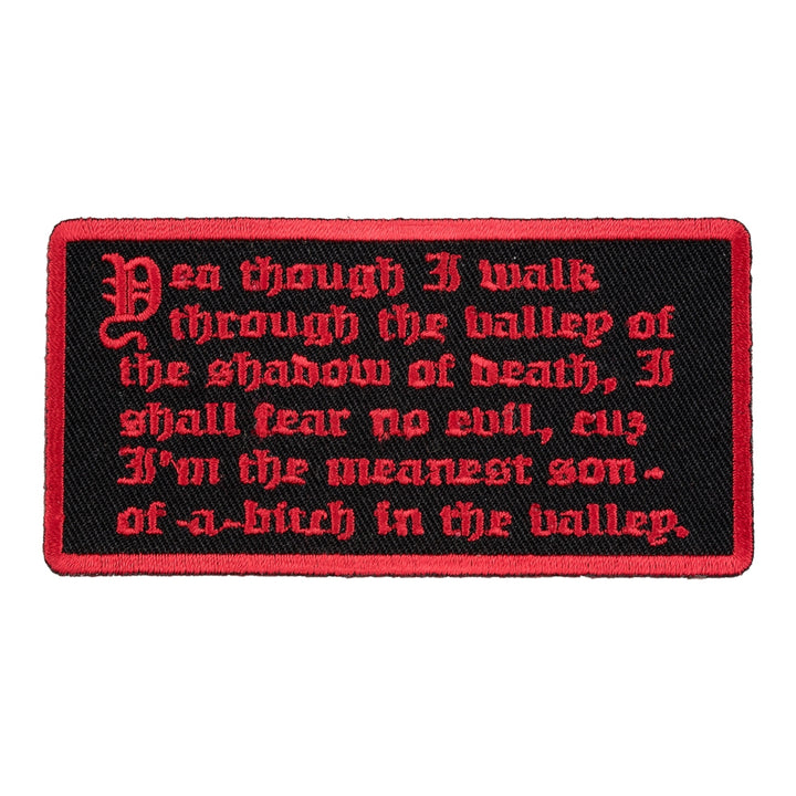 Meanest Son of A Bitch Patch, Vulgar Patches — product image