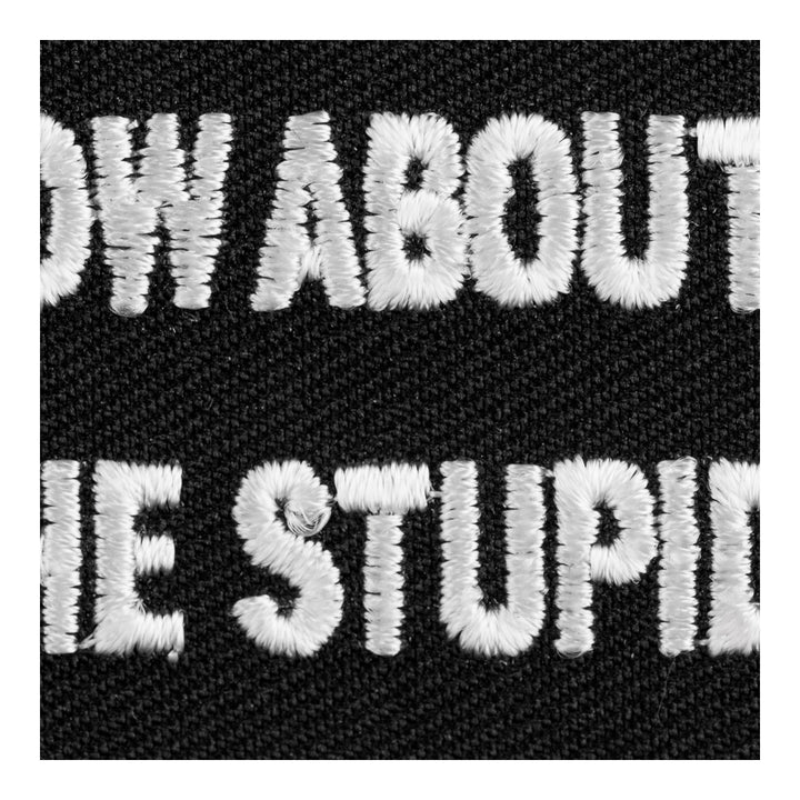 Smack Stupid Out of You Patch, Funny Patches — detail view 2
