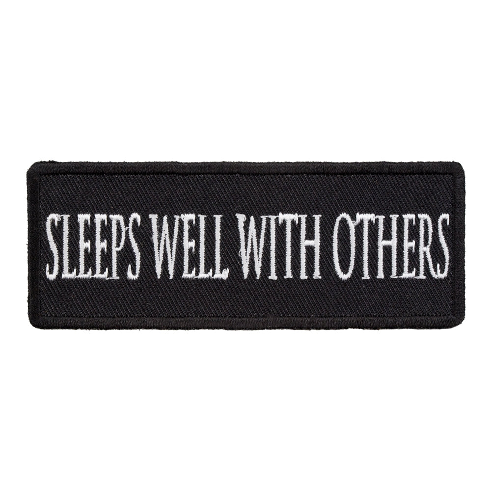 Sleeps Well With Others Patch, Funny Patches — product image