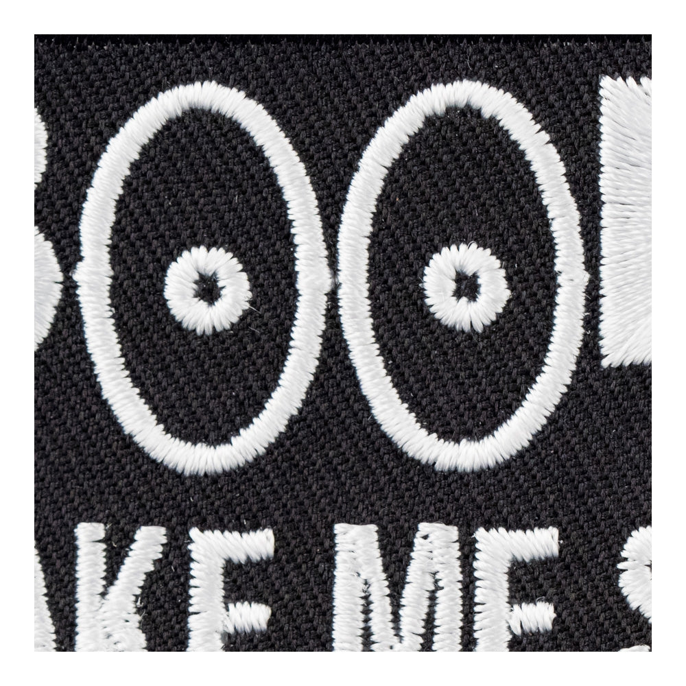 Boobies Make Me Smile Patch, Funny Patches — detail view 2