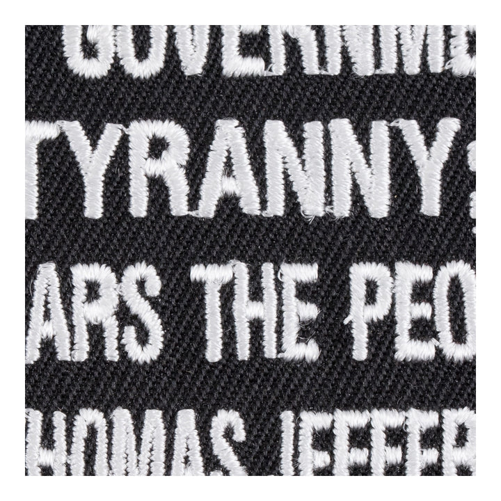 If People Fear Government Tyranny Patch, Political Patches — detail view 1