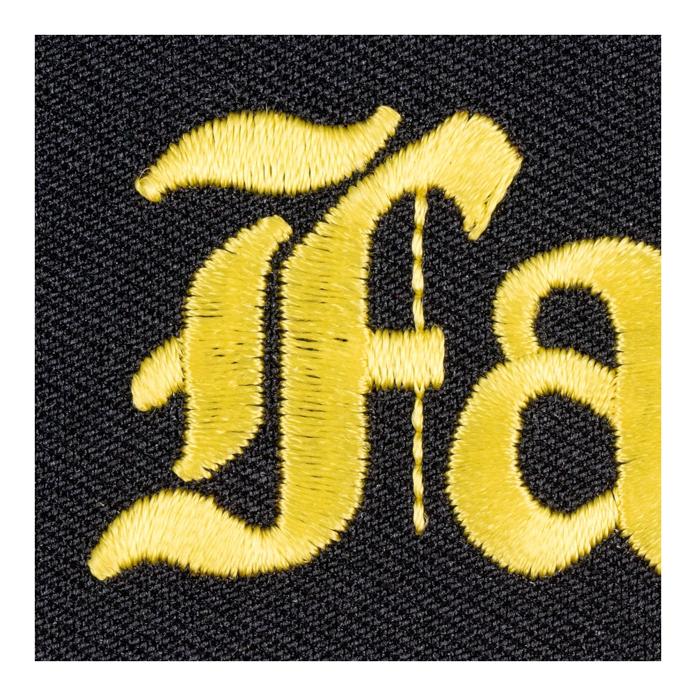 Faith Black &amp; Yellow Patch, Christian Patches — detail view 2