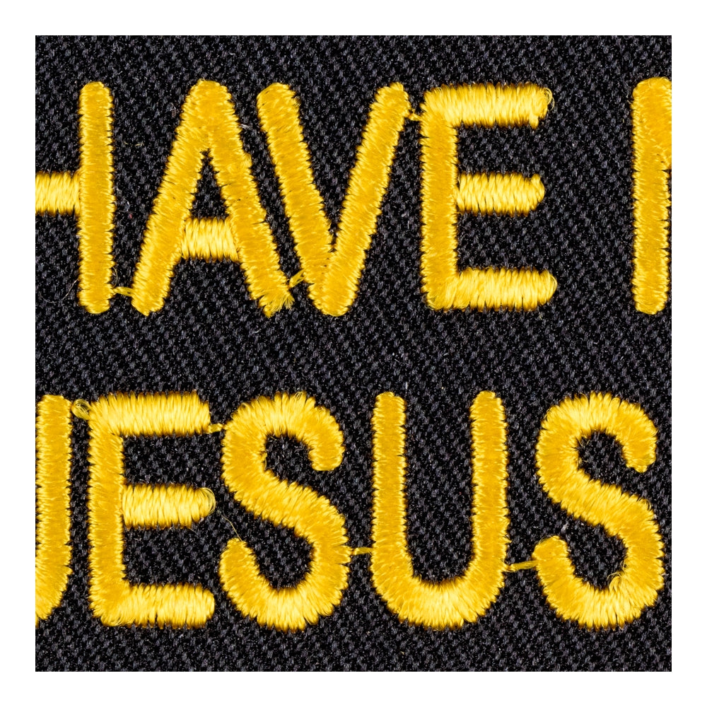 Have No Fear Jesus Is Near Patch, Christian Patches — detail view 2