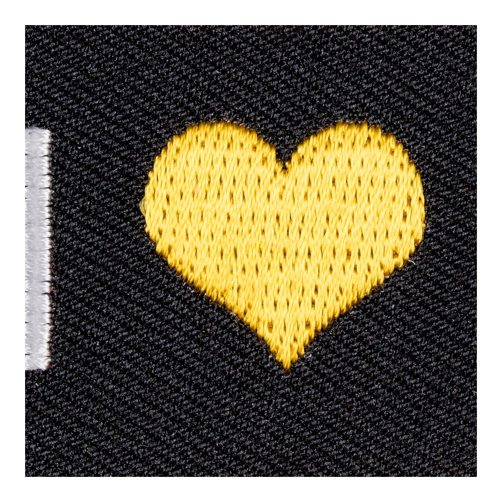I Love Jesus Heart Patch, Christian Patches — detail view 2