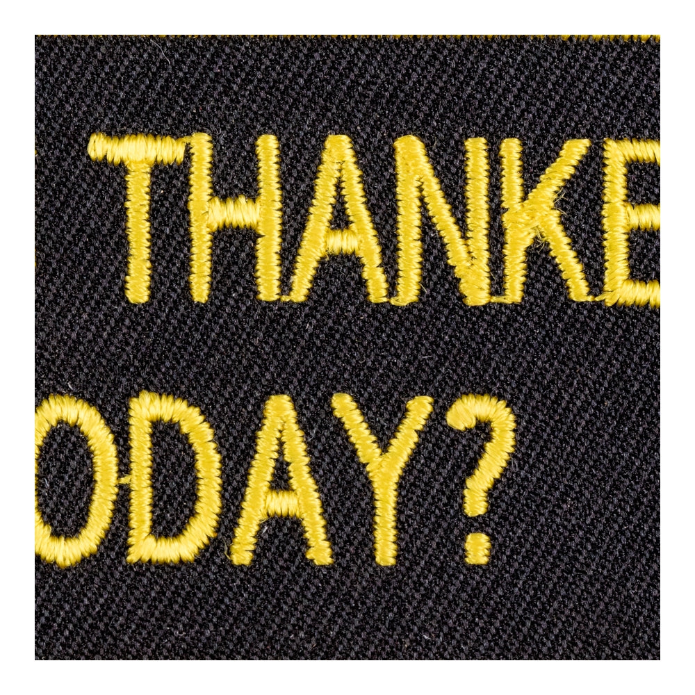 Have You Thanked God Today Patch, Religious Patches — detail view 2