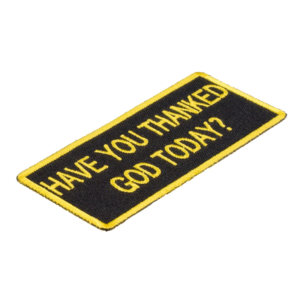 Have You Thanked God Today Patch, Religious Patches — detail view 1
