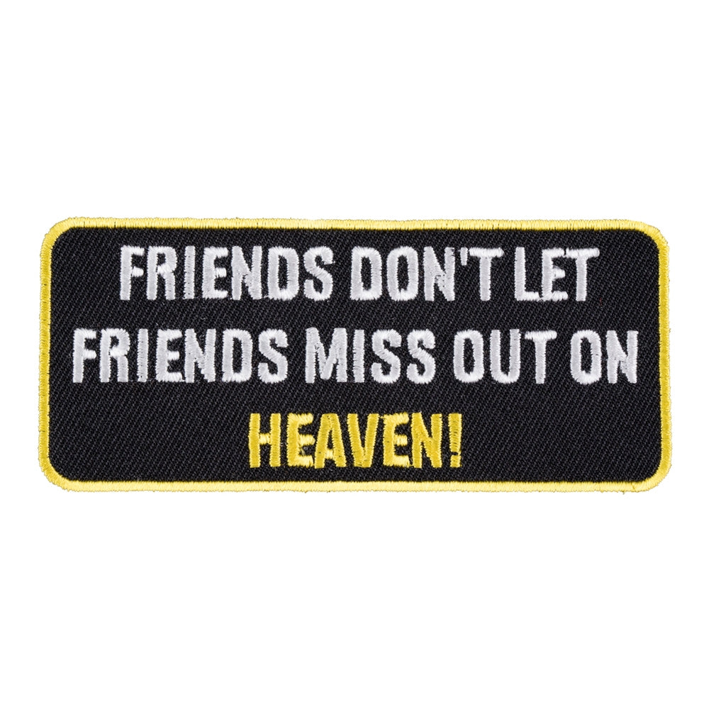 Friends Don't Let Friends Patch, Christian Patches — product image